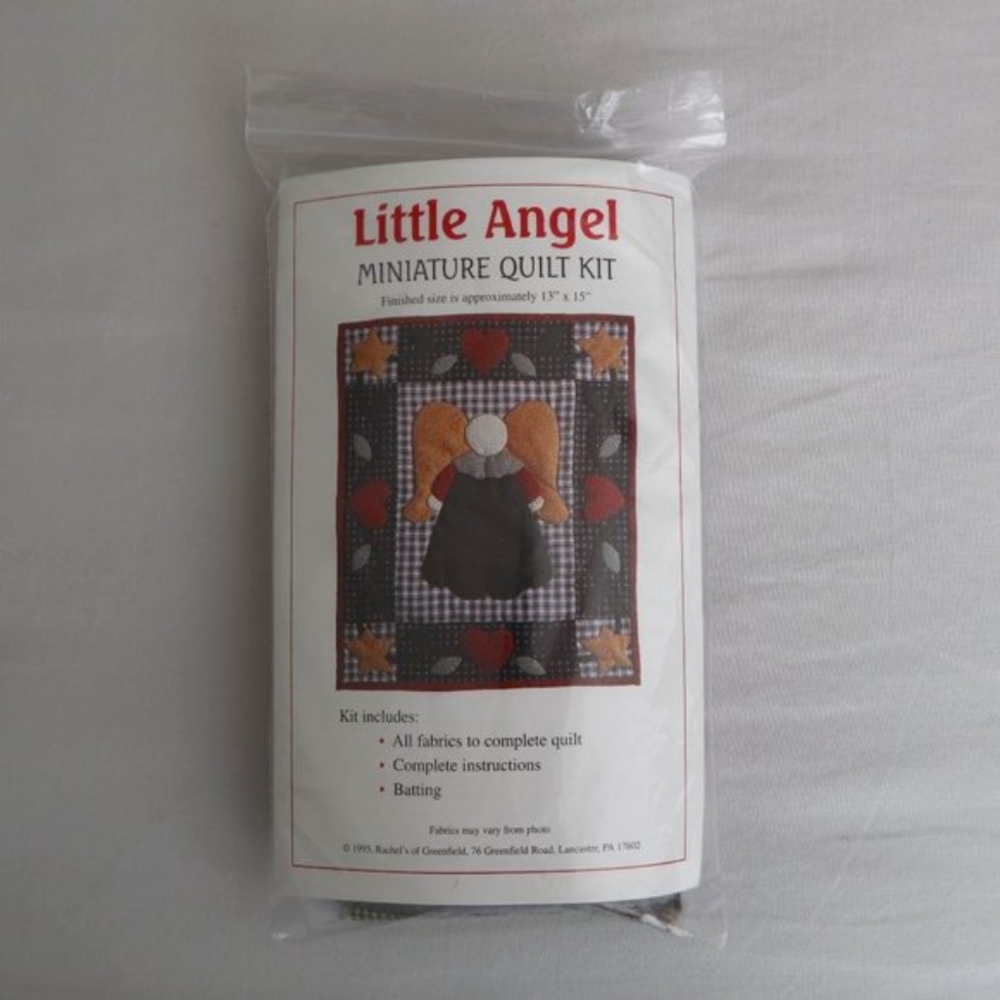 1995 Little Angel Miniature Quilt Kit  by Rachel Pellman